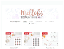 Tablet Screenshot of mellobi.com